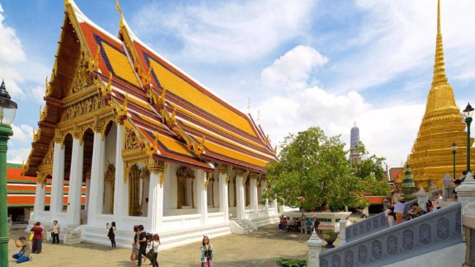 Go Inn The Grand Palace โกอินน์ Mrt สามยอด Banguecoque Exterior foto
